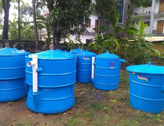 portable biogas plant