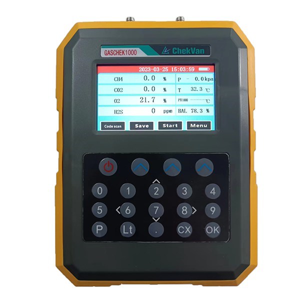GASCHEK1000 portable biogas analyzer