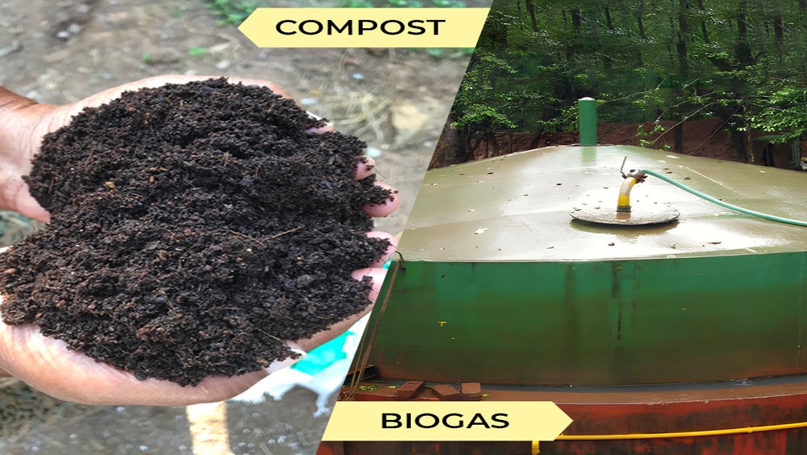 biogas compost