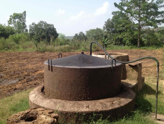 Gobar gas production