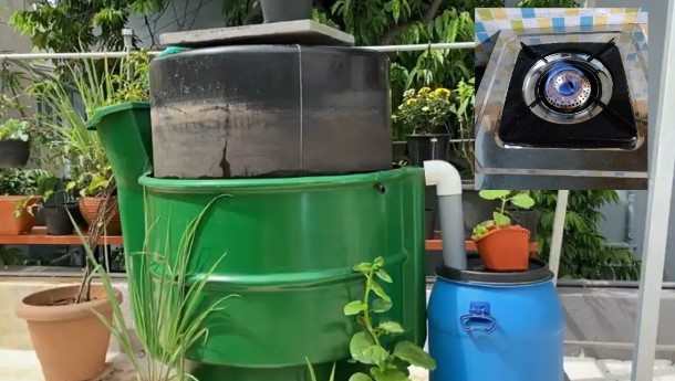 home biogas