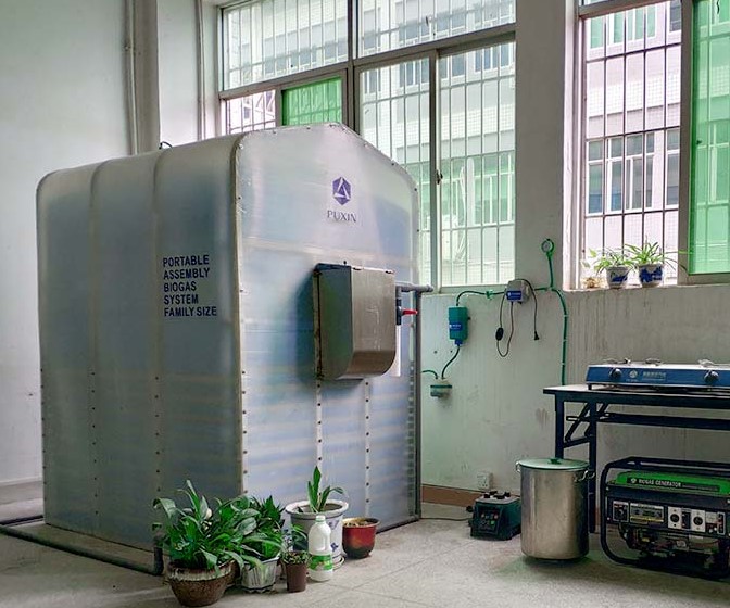 home biogas