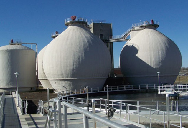 sewage biogas plant