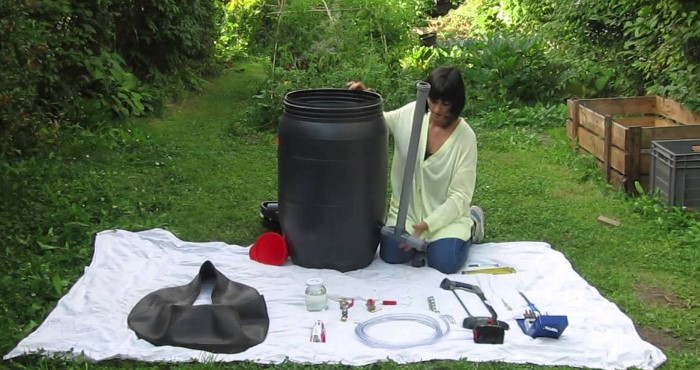 homemade biogas plant